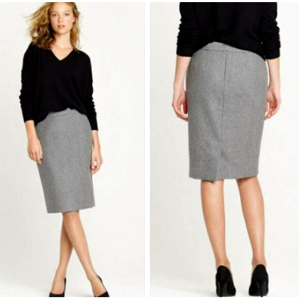 J. Crew Wool Pencil Skirt No. 2